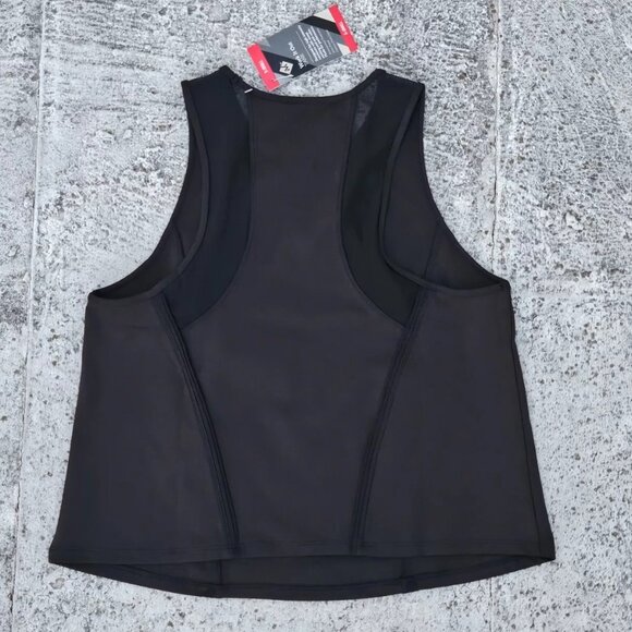 Members Mark Women Tank Top Work it Out Black Sport Top Shirt Size XS - Picture 2 of 10